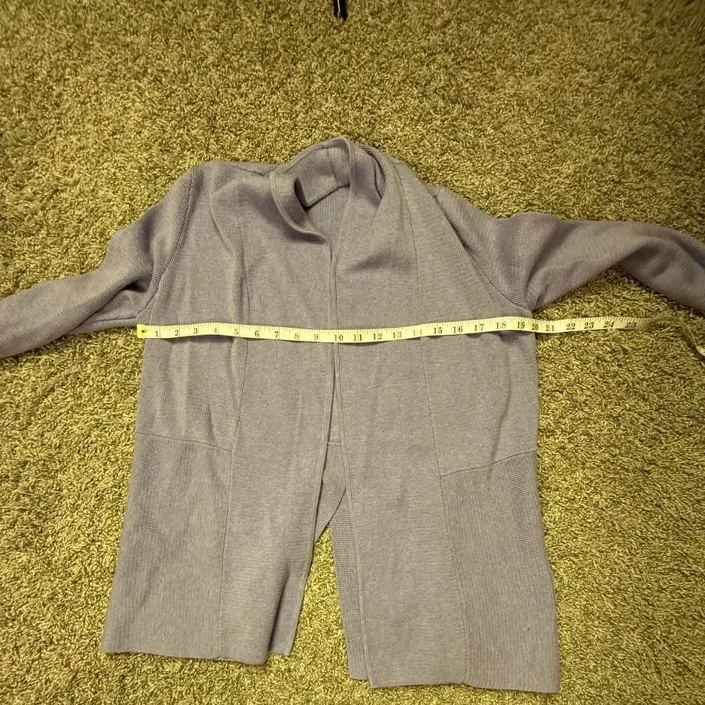 Talbots Purple Knit Cardigan - Picture 5 of 6